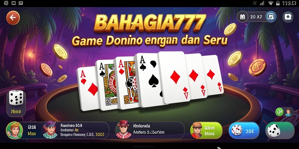 Tampilan gameplay BAHAGIA777 yang menarik dan interaktif.