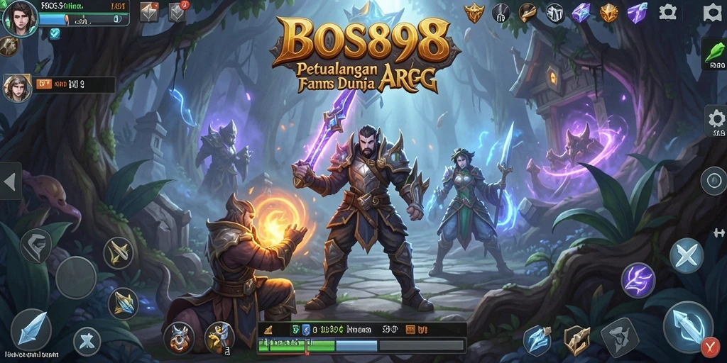 Tampilan menarik gameplay ARPG di BOS898 yang menegangkan.