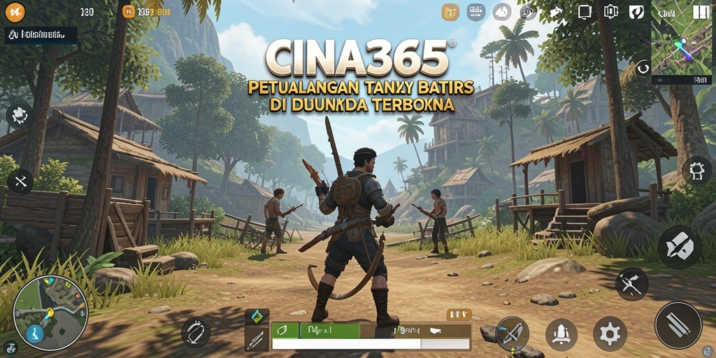 Tampilan gameplay CINA365 yang mendebarkan di dunia terbuka.