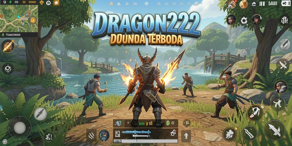Tampilan memukau dari gameplay Open World DRAGON222.