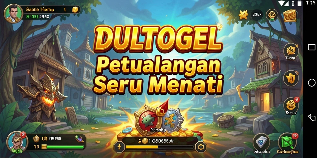 Gameplay DULTOGEL yang penuh aksi dan petualangan seru.