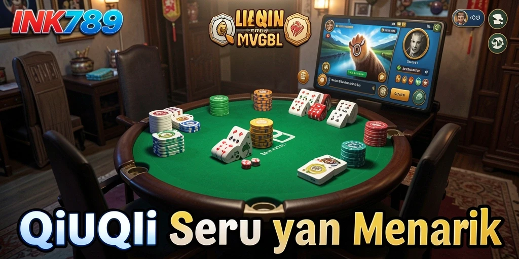 Tampilan gameplay QiuQiu yang seru dan menarik.