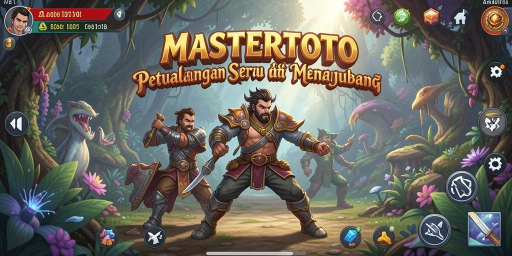 Tampilan gameplay seru di MASTERTOTO dengan berbagai petualangan.