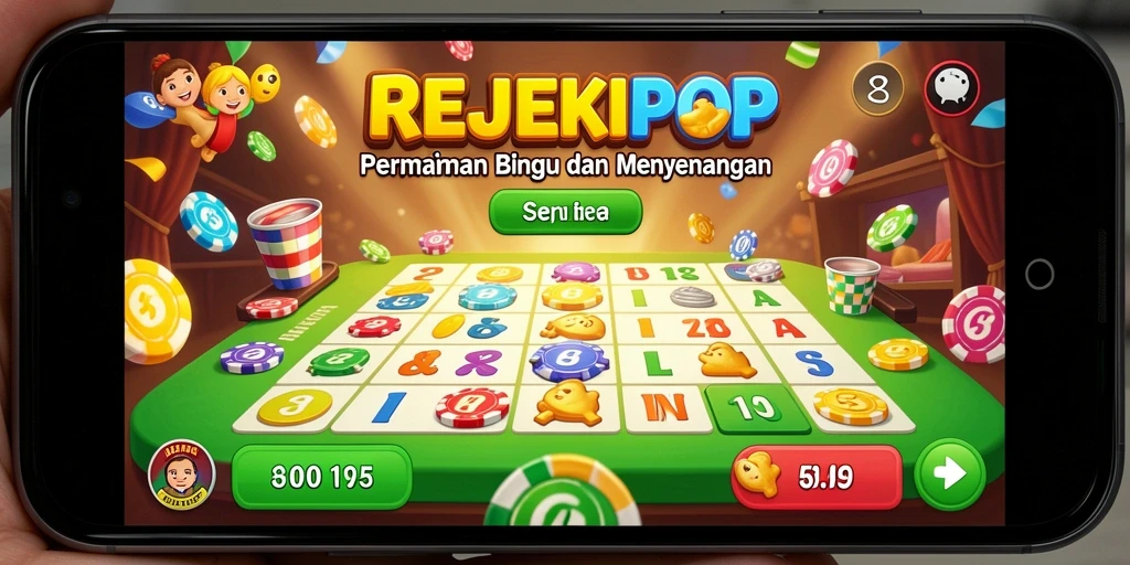Tangkapan layar permainan Bingo di REJEKIPOP yang menarik.