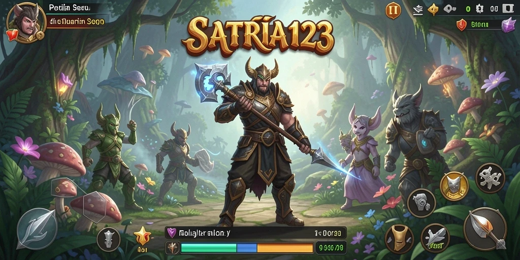Cuplikan gameplay menarik dari SATRIA123 dalam petualangan fantastis.